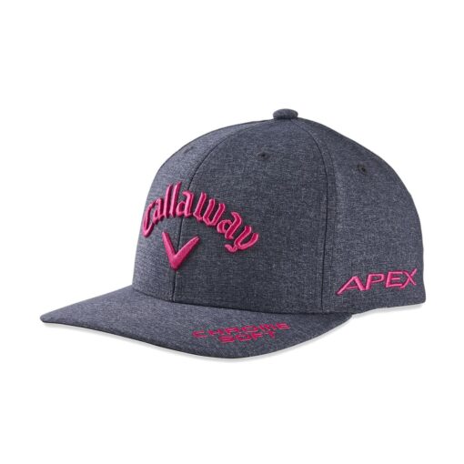 Callaway Golf Performance Pro Roque ST Cap - Grey / Pink