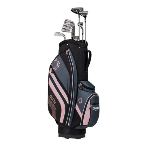 Cleveland Bloom Ladies Complete Golf Set - Black/Pink