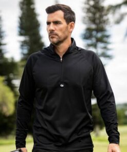 Custom Apparel Iconic Apex Golf Jersey - Midnight Black