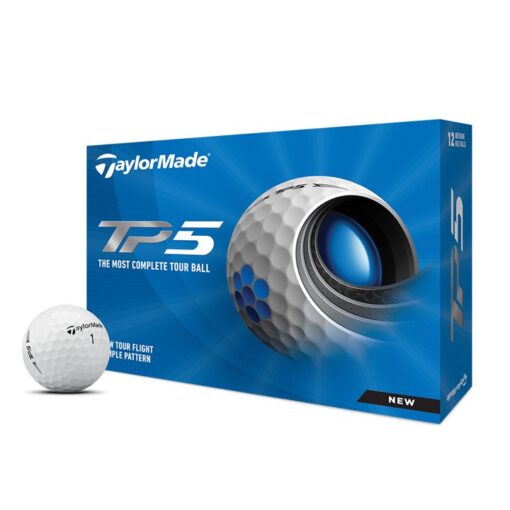 TaylorMade TP5 Golf Ball - white