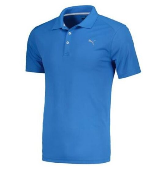 Puma Pounce French Men Golf Polo - Blue