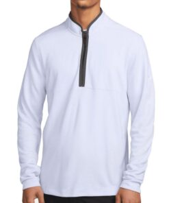 Nike Dri-fit Victory Half Zip Golf Top - Pastel Purple