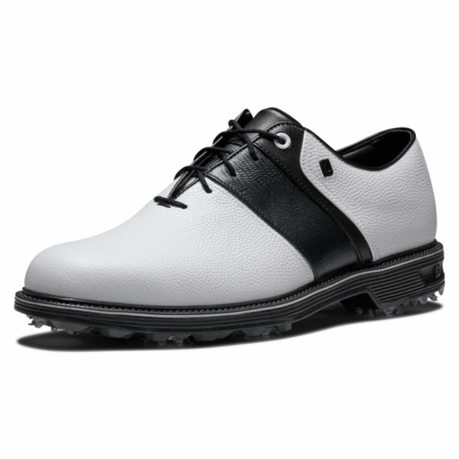 FootJoy Dryjoy Premiere Series Packard Golf Shoes - Black / White (Wide)