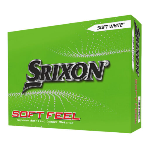 Srixon Soft Feel Golf Balls - Soft White