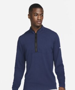 Nike Dri-Fit Victory Half Zip Golf Top - Navy