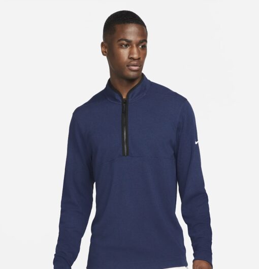 Nike Dri-Fit Victory Half Zip Golf Top - Navy