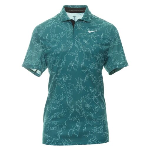 Nike Golf TW Dri-Fit ADV Contour Shirt - Geode Teal