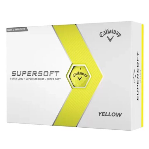 Callaway SuperSoft Yellow Golf Balls