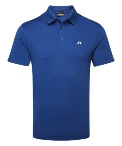 J.Lindeberg Martin Golf Polo Shirt - Navy / Floral
