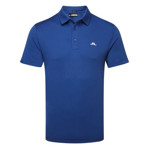 J.Lindeberg Martin Golf Polo Shirt - Navy / Floral