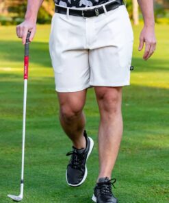 Custom Apparel Golf Shorts - Beige