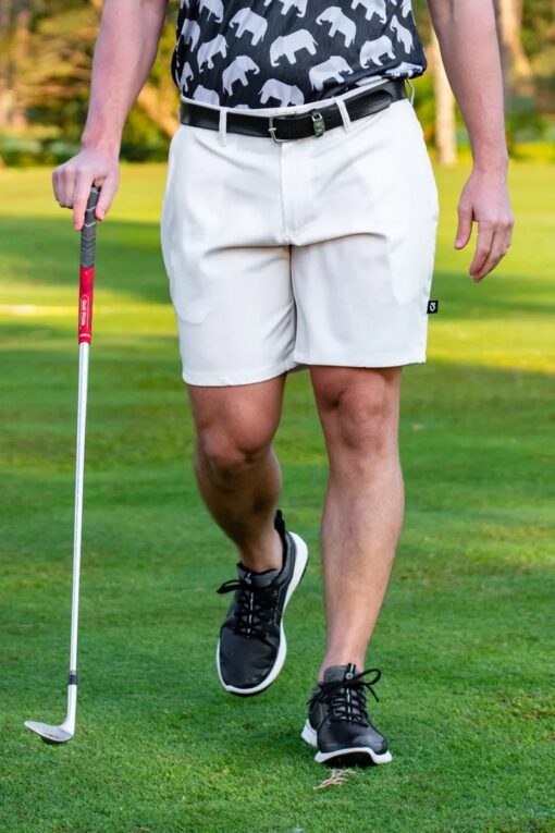 Custom Apparel Golf Shorts - Beige