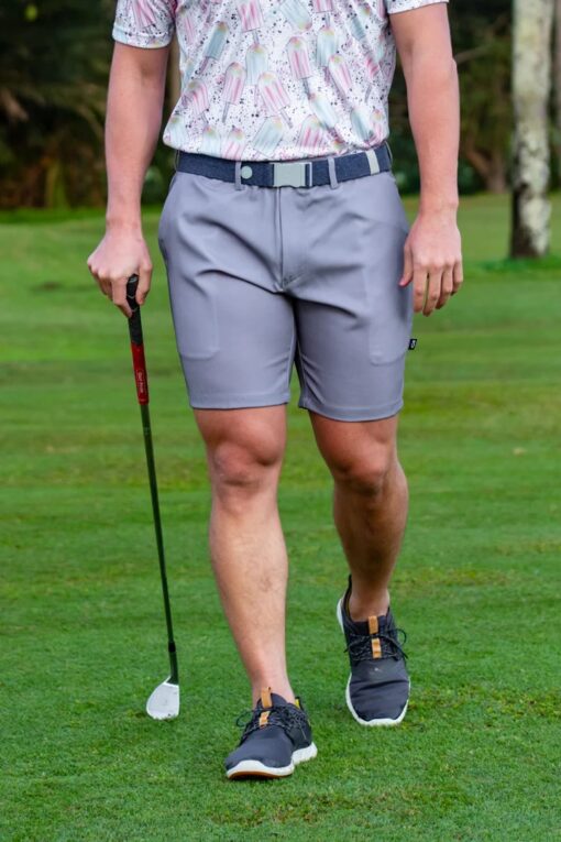 Custom Apparel Golf Shorts - Dark Grey