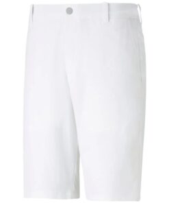 Puma Dealer 10" Golf Shorts - White Glow