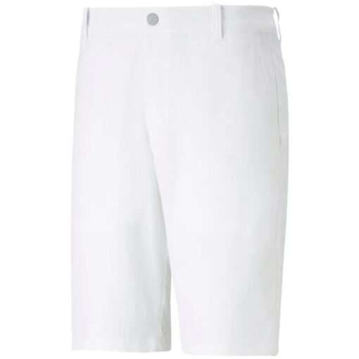 Puma Dealer 10" Golf Shorts - White Glow