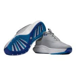 FootJoy Quantum Golf Shoe - Grey / White / Blue (Medium)