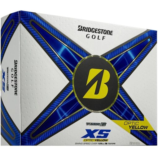 Bridgestone Tour B XS Optic Yellow Golf Balls