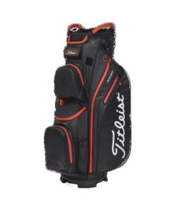 Titleist Cart 14 StaDry Bag - Black / Red
