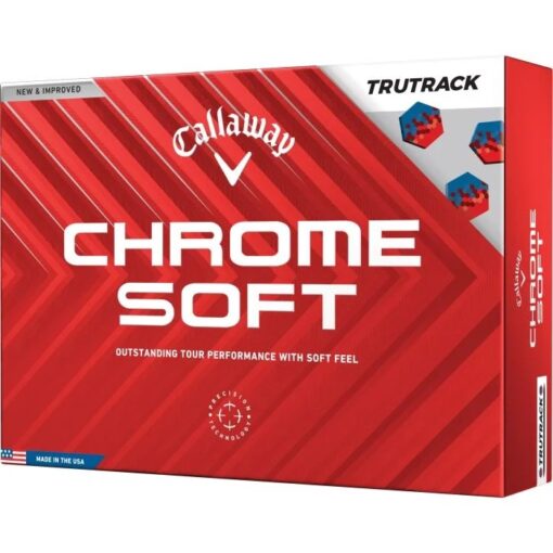 Callaway Chrome Soft TruTrack Golf Balls - White
