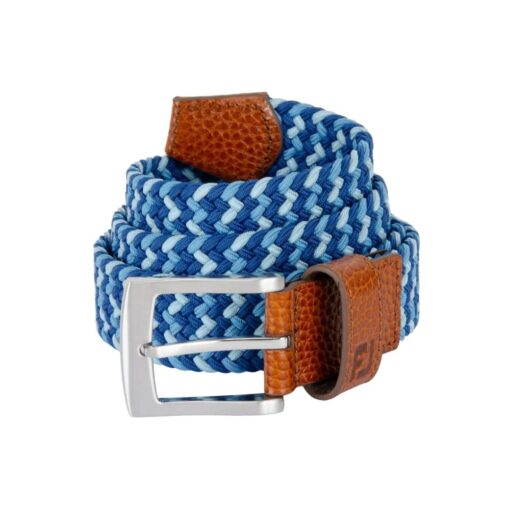 FootJoy Braided Belts - Deep Blue / Blue Sky / Ocean