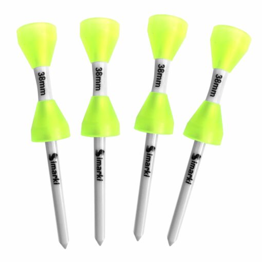 Simarki Fixed Height Tee 10 Pack - 38mm Yellow Men / Ladies