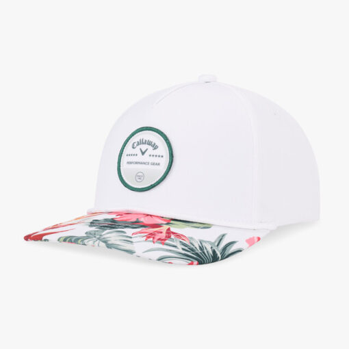 Callaway Bogey Free Cap - White / Tropical (Adjustable)