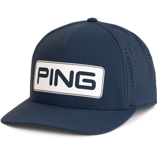 PING Tour Vented Delta Cap - Navy / White (Varies Colours Available)