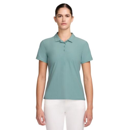 Nike Ladies Golf Victory Polo Golf Shirts - Canon/White & White/Black
