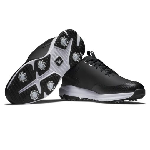 FootJoy Tour Rival Golf Shoe - Black / Grey (Wide)